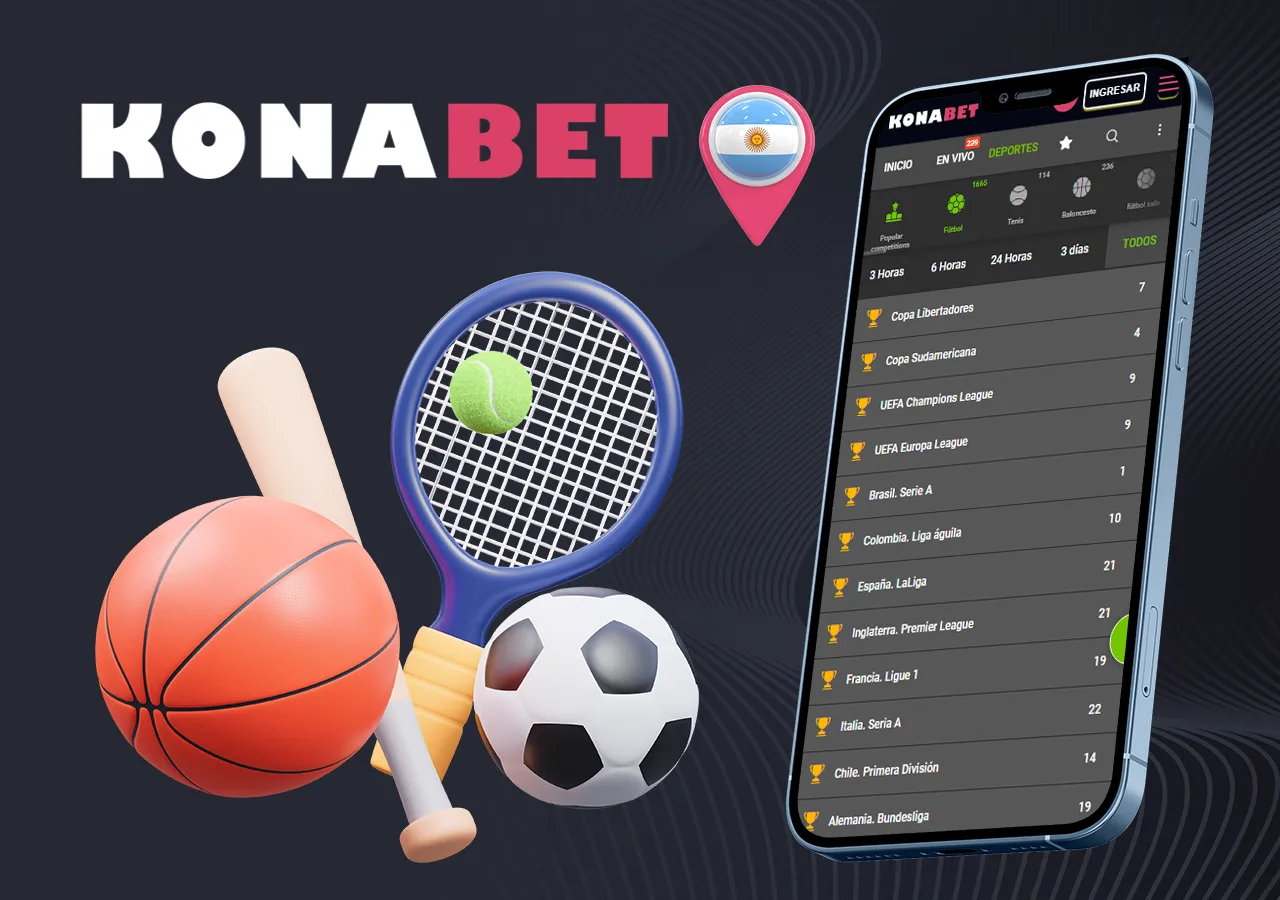 Oportunidades de apuestas deportivas en la plataforma Konabet