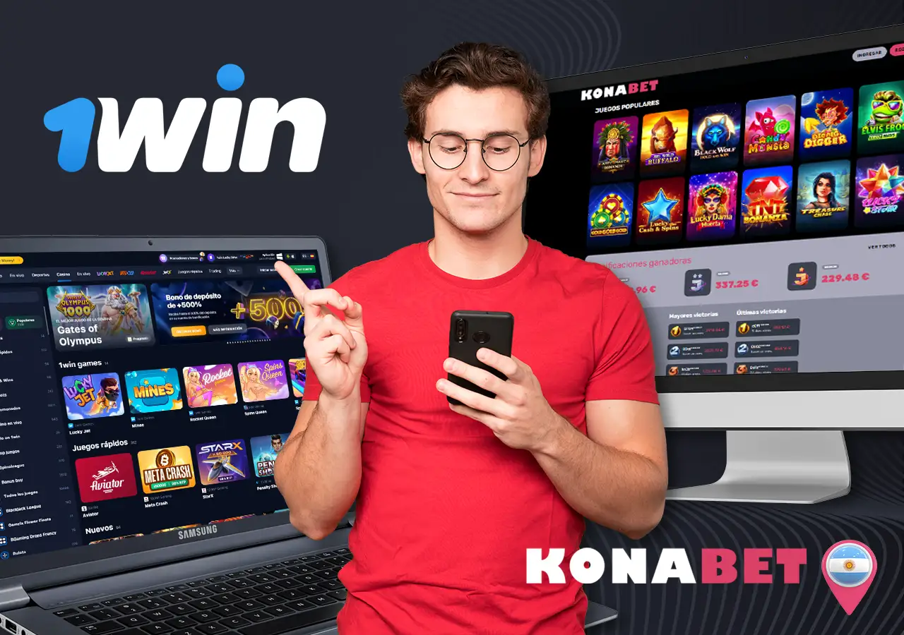 En caso de que no tenga acceso a la plataforma Konabet, intente jugar en 1win